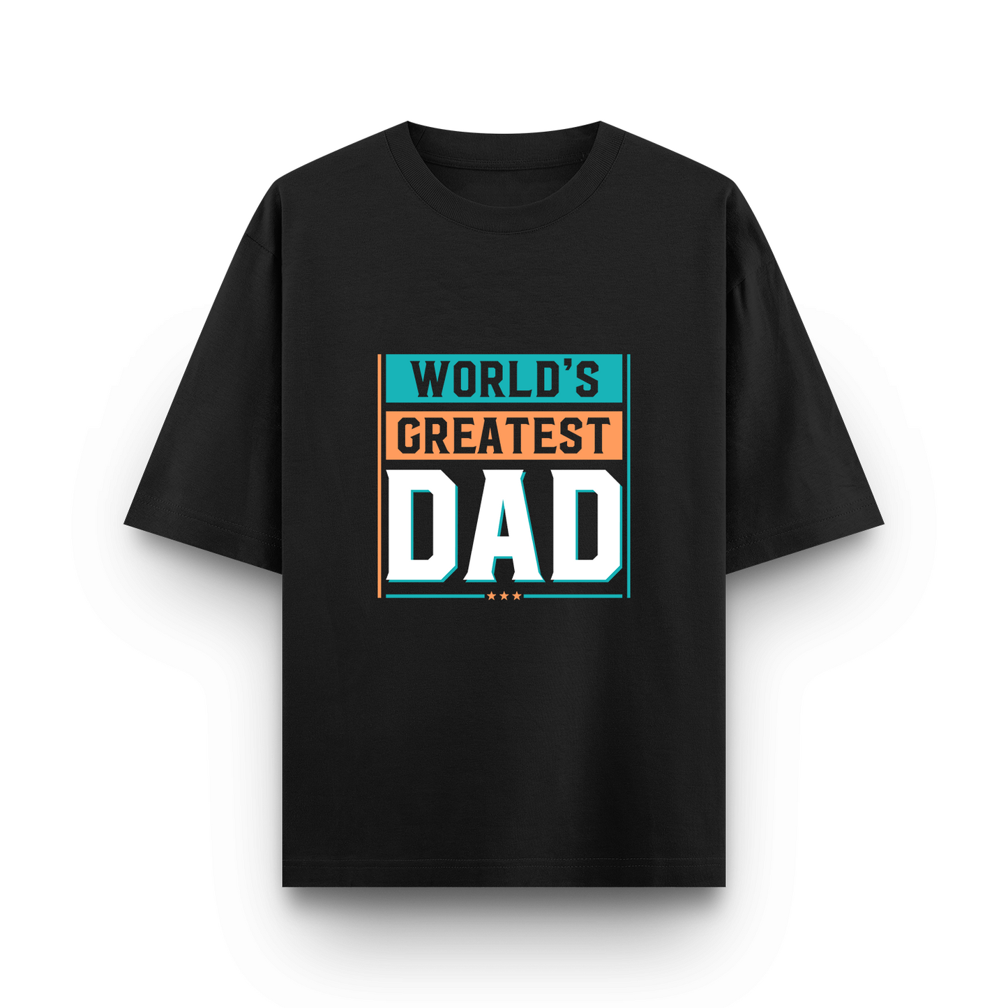 World’s Best Dad Oversized T-Shirt