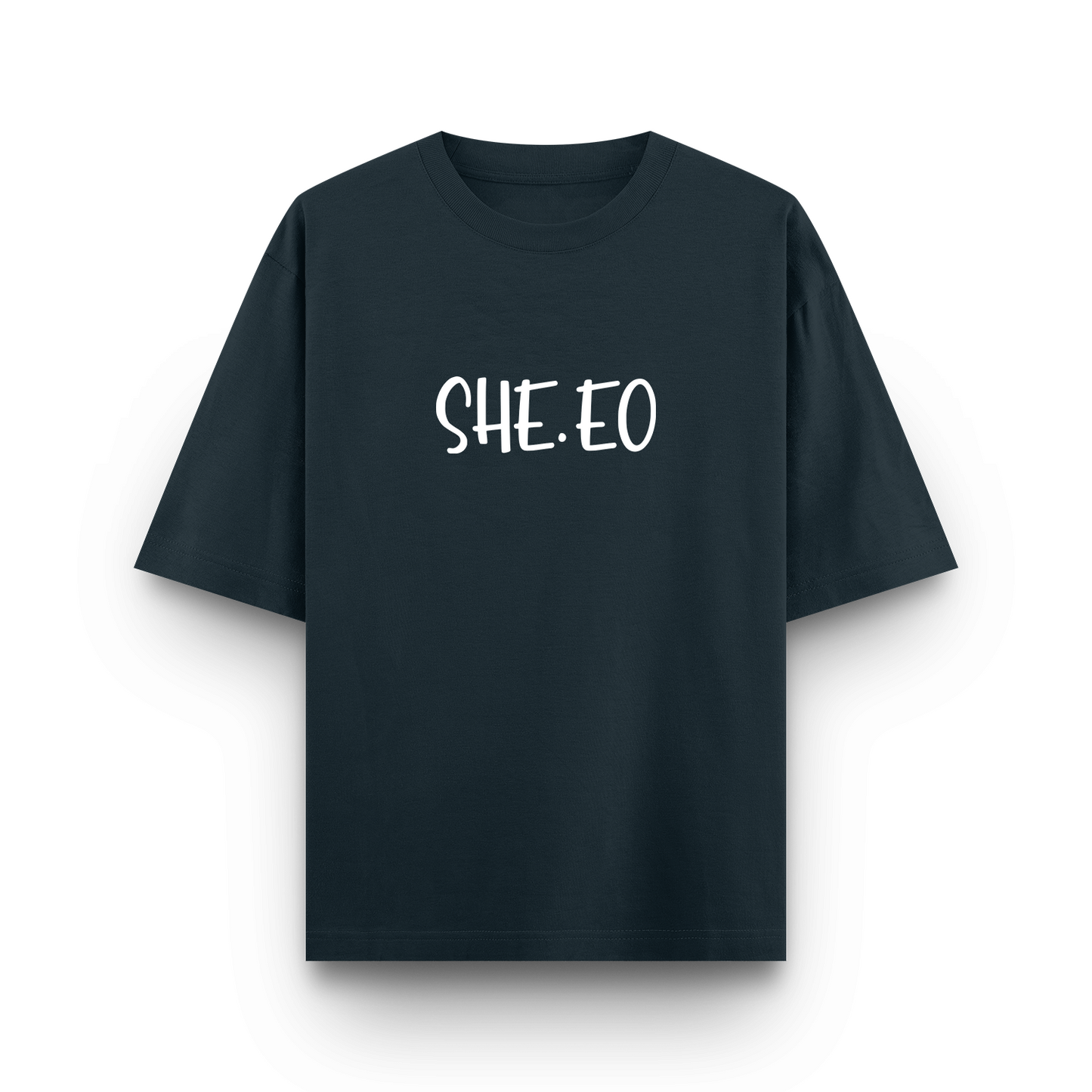 She.EO Oversized Printed T-Shirt