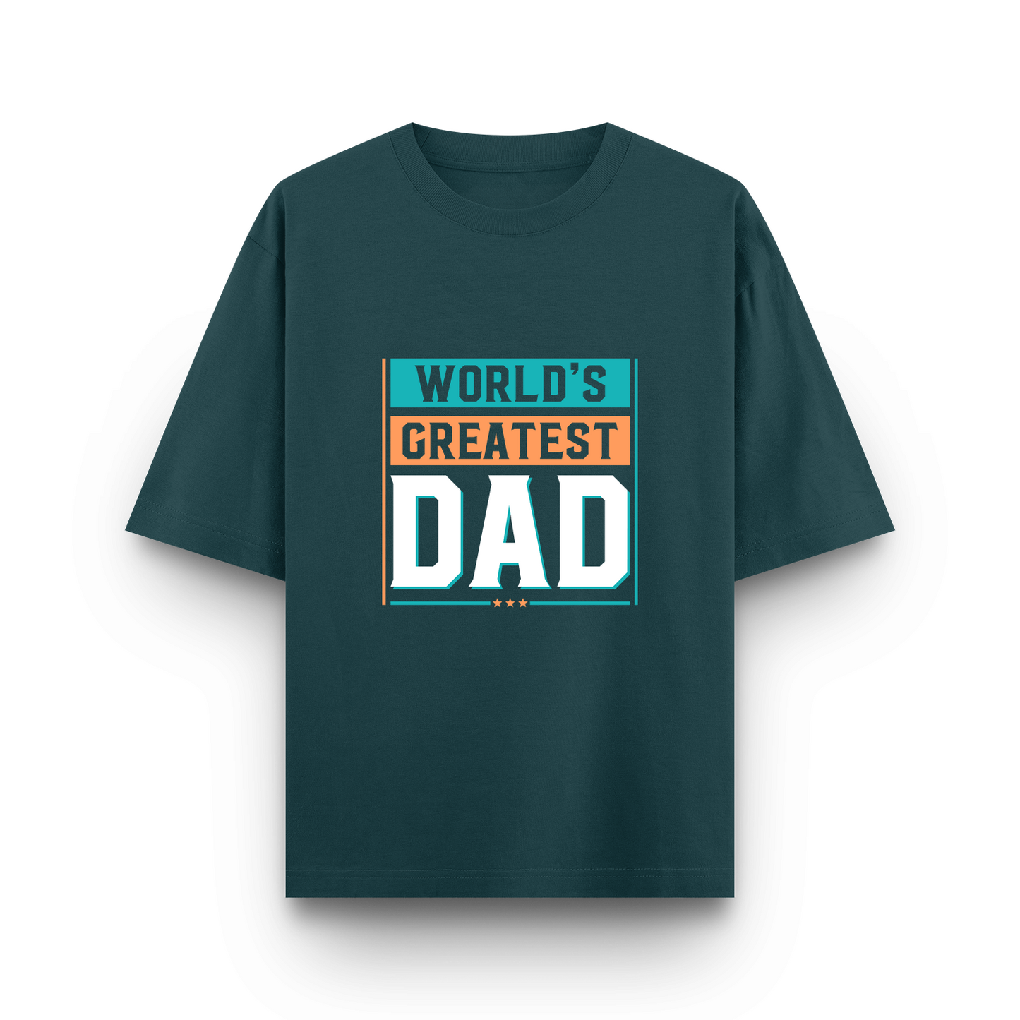 World’s Best Dad Oversized T-Shirt