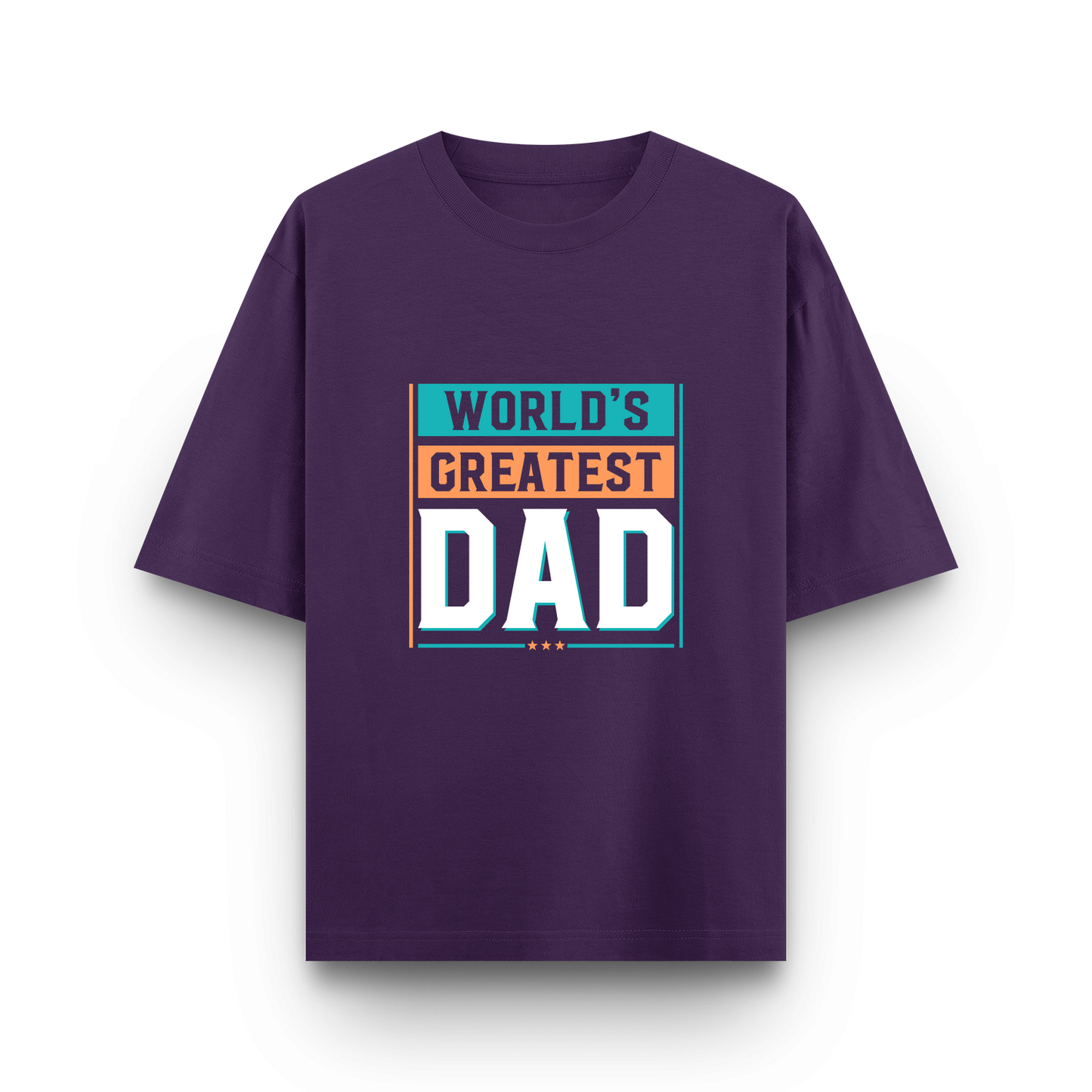 World’s Best Dad Oversized T-Shirt
