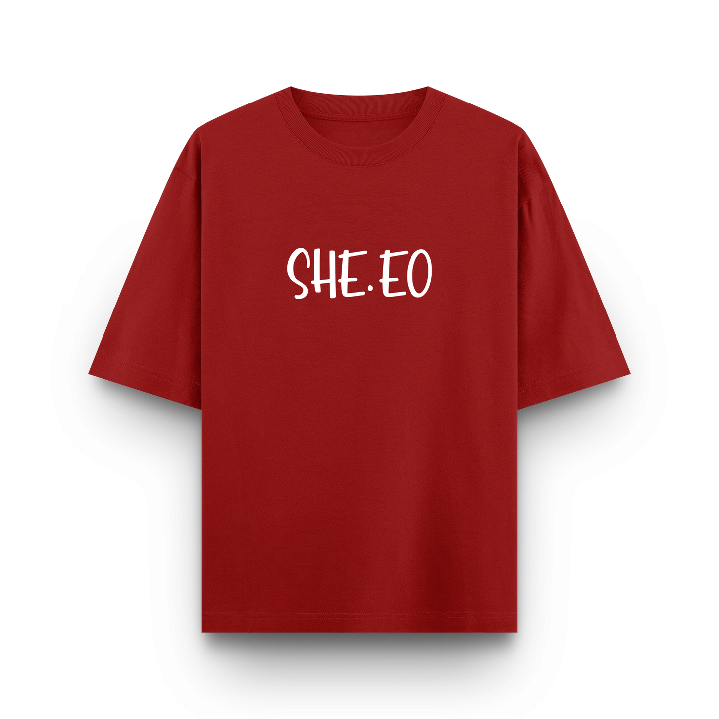 She.EO Oversized Printed T-Shirt
