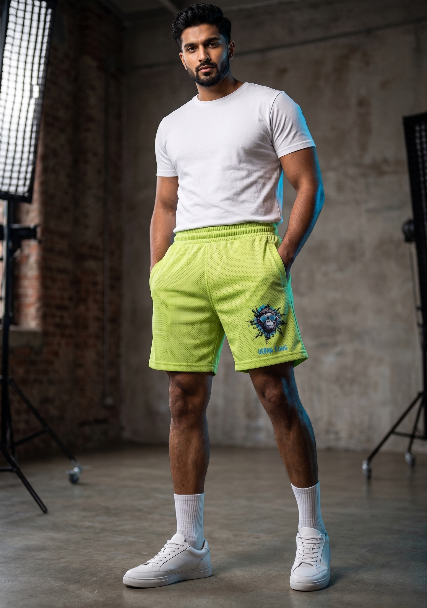 Urban Kong Printed Shorts