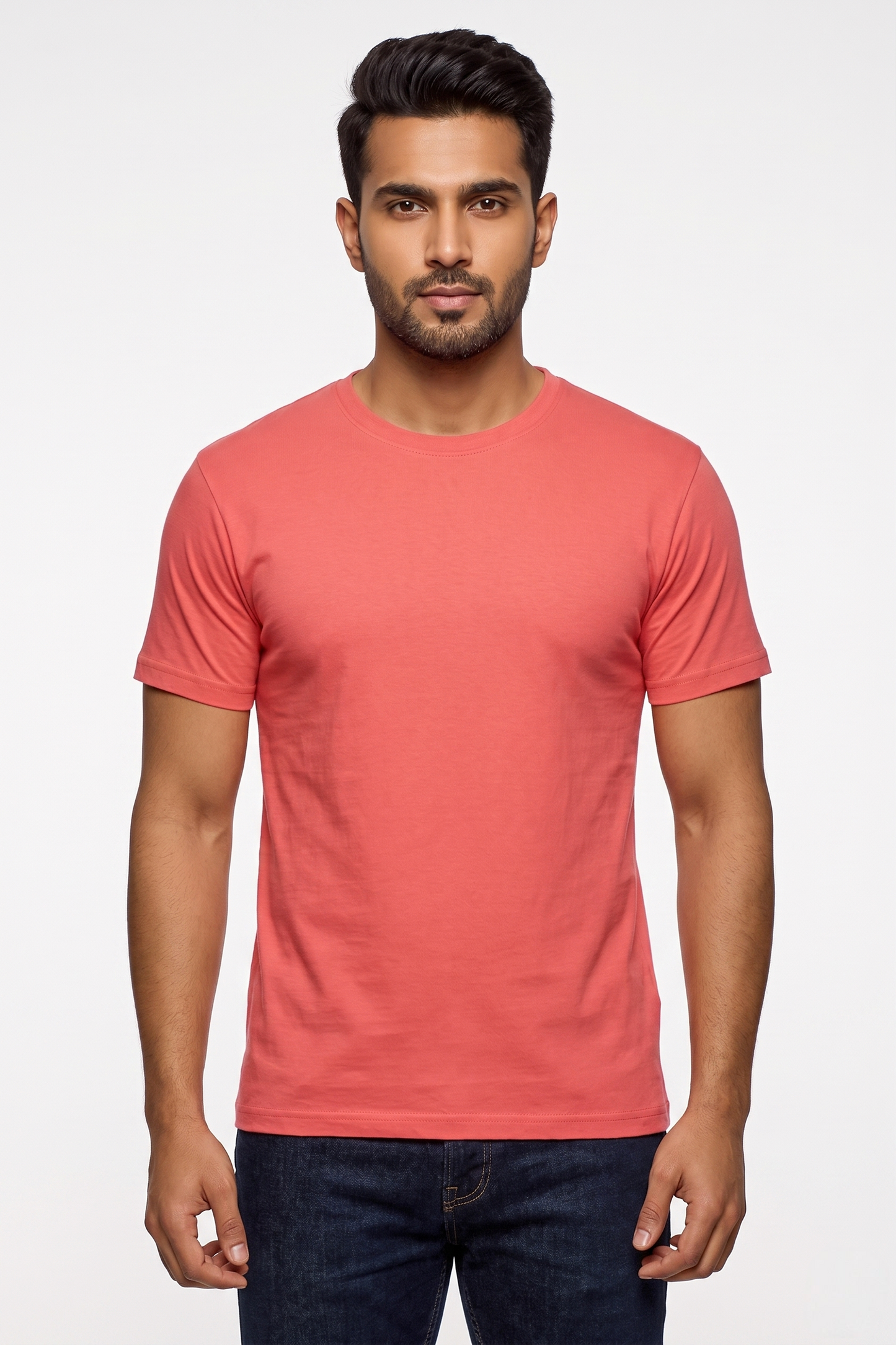 Plus Size Solid T-Shirts (Up to 7XL)