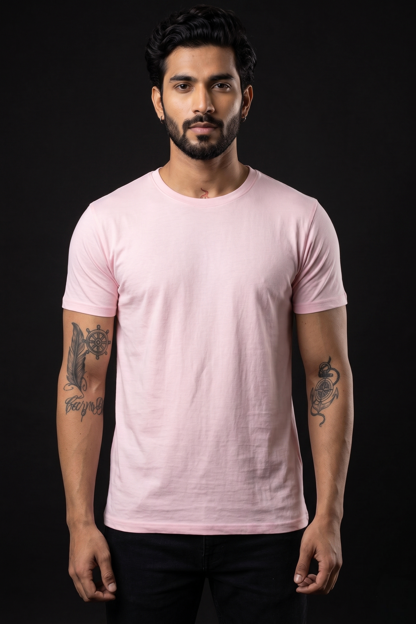 Plus Size Solid T-Shirts (Up to 7XL)