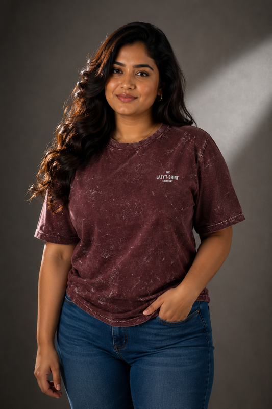 Oversized Acid Wash T-Shirt – Multiple Colors
