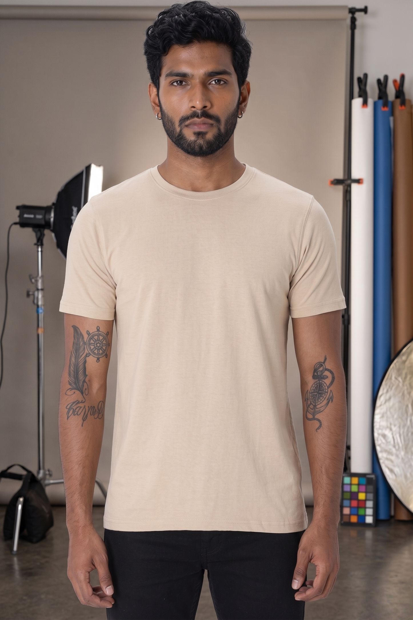 Plus Size Solid T-Shirts (Up to 7XL)