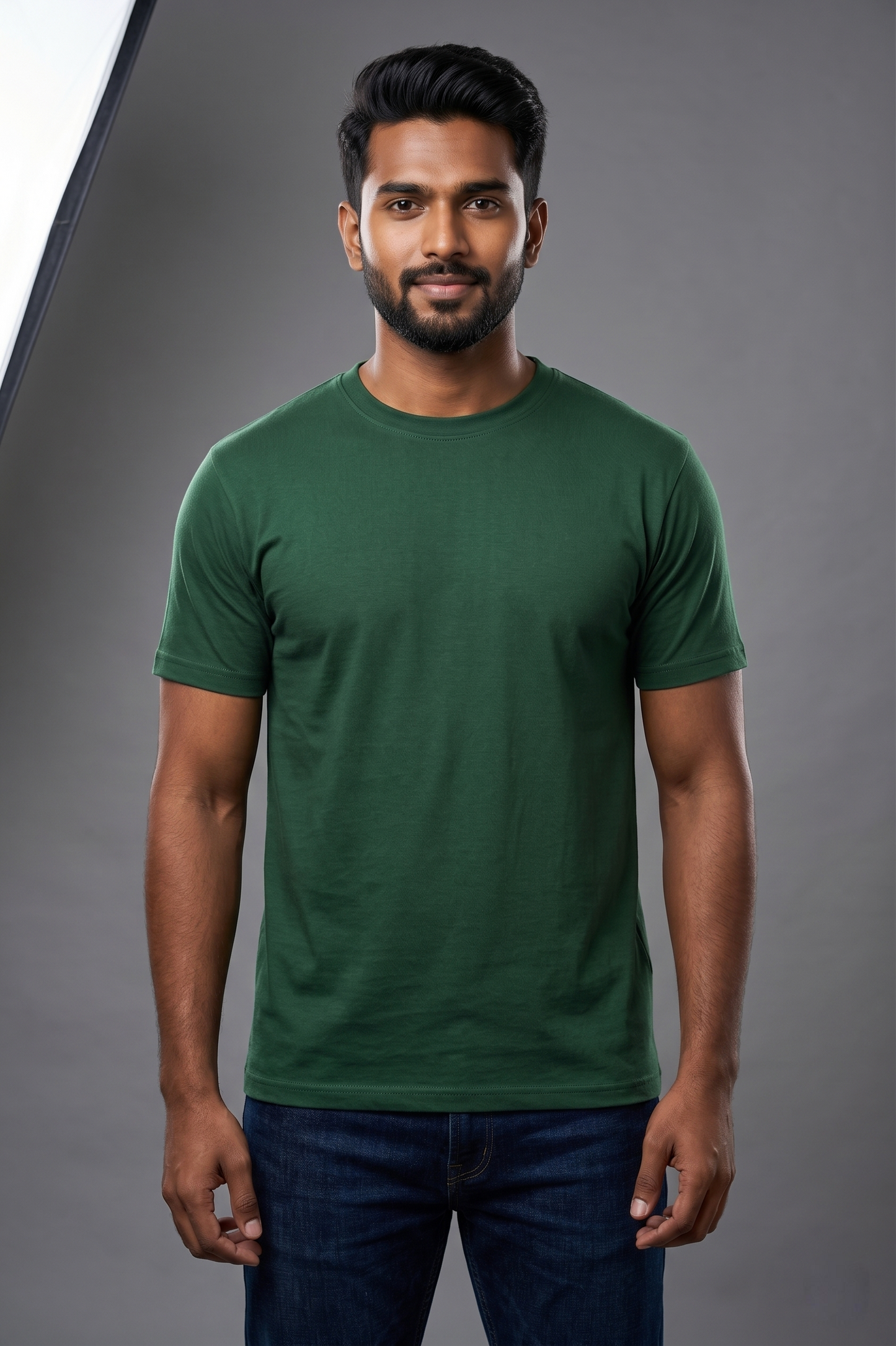 Plus Size Solid T-Shirts (Up to 7XL)